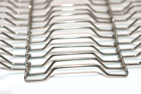 Van het Voedselmesh belt wire mesh for van de materiële Behandelingskleder de Transportband van de de Pizzachocolade