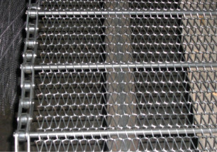 ODM Gedreven Diamond Mesh Steel Wire With Chain Op hoge temperatuur