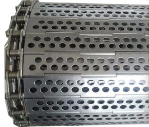 SUS304 van de Draadmesh conveyor belt for food van de plaatverbinding de Korrelvervoer