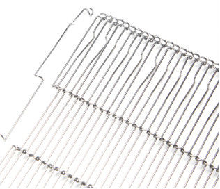 kwaliteit  Yisen 304 Stainless Steel B Type Oven Conveyor Belt Customized Fabriek