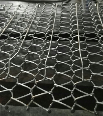 Evenwichtige van de wachtFlat Flex Belt 80Micron van de Weefseltransportband het Nikkeldraad