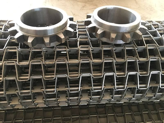 De Transportband van de het Voedselindustrie van de roestvrij staalbakkerij voor Aardappel Chip Drying