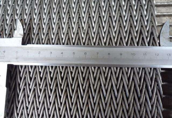 ODM Weefselketen Draadroestvrij staal Mesh Belt Straight String Strip