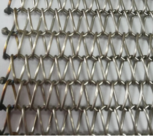 0.5mm4mm Evenwichtige Spiraalvormige SS de Tunneloven van Draadmesh belt conveyor for bakery