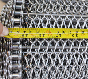 0.5mm4mm Evenwichtige Spiraalvormige SS de Tunneloven van Draadmesh belt conveyor for bakery