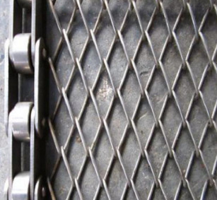 Roestvrije staal Mesh Belt Wire Chain Conveyor van het douane het Conventionele Weefsel