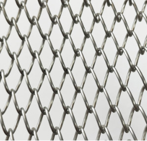 De gegalvaniseerde Verbinding Diamond Mesh Steel Plate van de Roestvrij staalketting voor Transportbanden