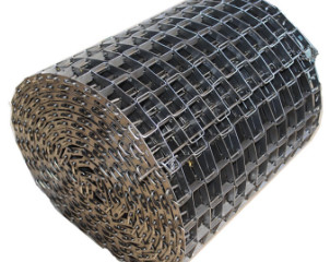Aangepaste Roestvrij staalTransportband 25mm Draadnetwerk