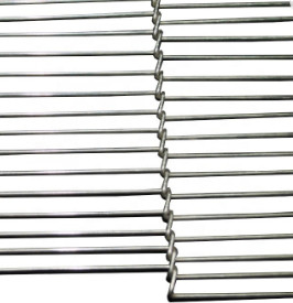 De laddertransportband Mesh Belt Wire 304 Roestvrij staal past aan