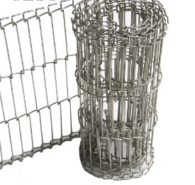 De laddertransportband Mesh Belt Wire 304 Roestvrij staal past aan