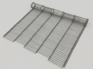het Roestvrije staal Mesh Belt Wire Cookies Conveyor van de koppelingsketting