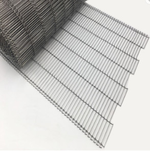 De Draadriem op hoge temperatuur Mesh For Eggs Conveyor van de Roestvrij staalkleder