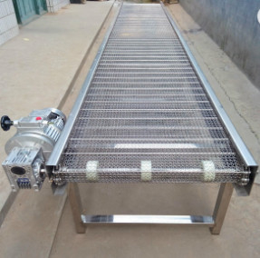 OEM Draad Mesh Conveyor Belt 316 Roestvrij staal Chainplates