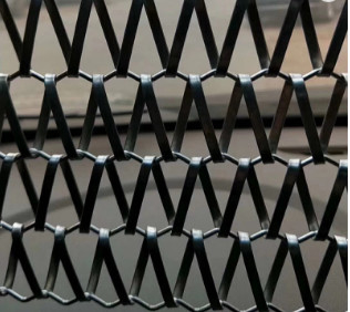 Van de het Voedselindustrie van het V-vormroestvrije staal van de Transportbandsystemen de Riem Mesh Wire