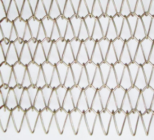 400mm 500mm Metaaldraad Mesh Conveyor Flat Flex Belt met Ketting