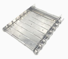 Plaat de op hoge temperatuur van Draadmesh conveyor belt slat band
