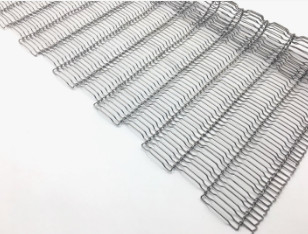 Het Metaaldraad van roestvrij staal Vlakke Flex Driven Oven Conveyor Belt voor het Koelen van Cake