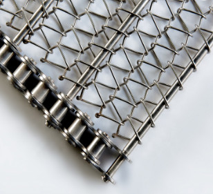 Evenwichtige van de wachtFlat Flex Belt 80Micron van de Weefseltransportband het Nikkeldraad