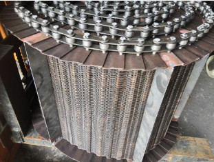ODM Spiraalvormige de Verbindingsriem Mesh Steel van de Roestvrij staaltransportband