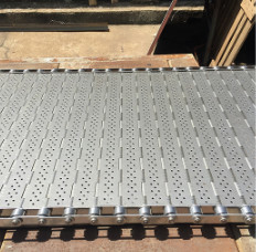van het het Roestvrije staallatje van 110V 220V de Kettingsdraad Mesh Conveyor Belt