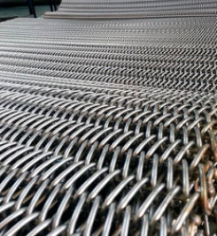 Netwerk van de Kettings het Vlakke Flex Belt Metal Belt Conveyor van het Tianderoestvrije staal
