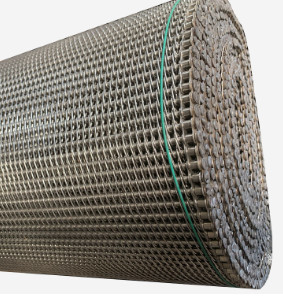 304 van de de Verbindingsdraad van de roestvrij staalketting het Drogen van Mesh Belt Roll For Cleaning