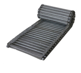 De 304 Kettingsverbinding met grote trekspanning galvaniseerde Geweven Draad Mesh Conveyor Belt For Freezer