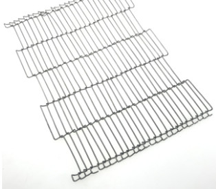 Vlak Flex SS304-Voedsel Oven Conveyor Belt Wire Mesh