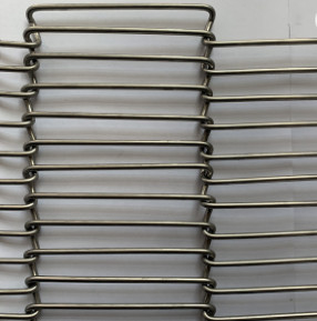 Vlak Flex SS304-Voedsel Oven Conveyor Belt Wire Mesh