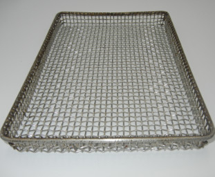 De van een flens voorzien Gevlechte Draad Mesh Frame van het het Schermroestvrije staal 304 314 310s