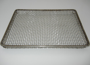 De van een flens voorzien Gevlechte Draad Mesh Frame van het het Schermroestvrije staal 304 314 310s
