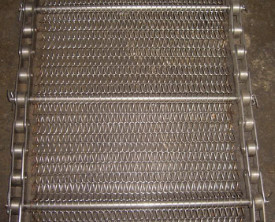 ODM Gedreven Diamond Mesh Steel Wire With Chain Op hoge temperatuur