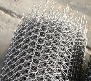 OEM de Riem van Transportbanddiamond mesh steel metal lath wire