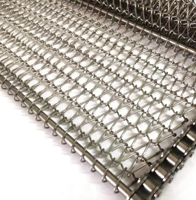 304SS uitzetbaar Bladmetaal Diamond Mesh Panels Conveyor Belt
