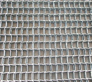 1.5mm 304 de Rand van Staalmesh conveyor belt chain link