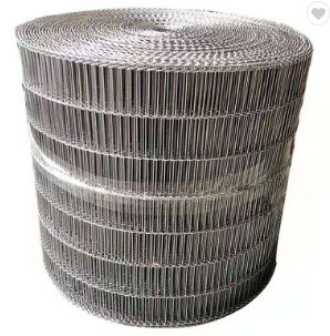 Het aangepaste Roestvrije staal Mesh Belt Conveyor Chain van de Metaaldraad