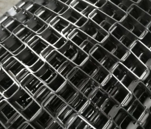 Vlakke Flex Enrobe Stainless Steel Conveyor-Riemdraad Mesh For Bakery