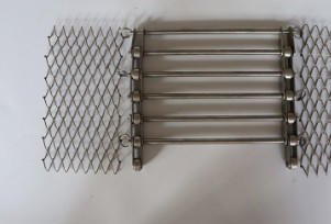 OEM SS304 Draadroestvrij staal Mesh Belt Conveyor