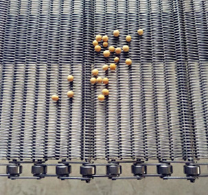 304 de Transportband Mesh For Dryer Furnace Conveyor van de roestvrij staaldraad