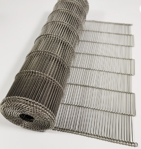 Pizzaoven 316 de Transportbandvoedsel Mesh Belt For Baking van de Roestvrij staaldraad