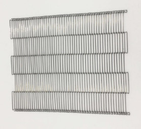 Gelast 304SS-Voedsel Mesh Belt Wire Fabric voor de Transportband van de Ladderketting