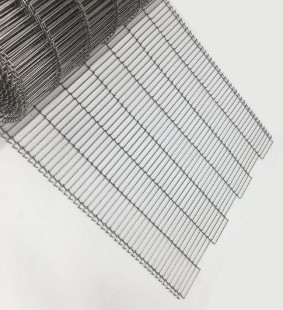 Gelast 304SS-Voedsel Mesh Belt Wire Fabric voor de Transportband van de Ladderketting