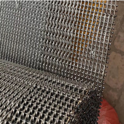 De bladenTransportband van Diamond Mesh Steel Mesh van de voedselrang voor Oven