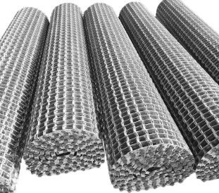 Meshopening 1,0 mm metalen transportband gaas gemaakt van staaldraad geschikt voor continue werkomgevingen