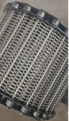 De Modulaire Ketting Mesh Belt van roestvrij staalunichain 1.2mm 1.4mm