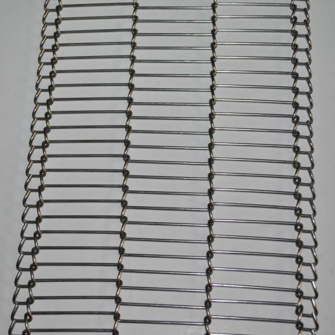 304 van het Voedselmesh belt mesh for chain van de roestvrij staal Spiraalvormige Draad de Verbindingstransportband 4