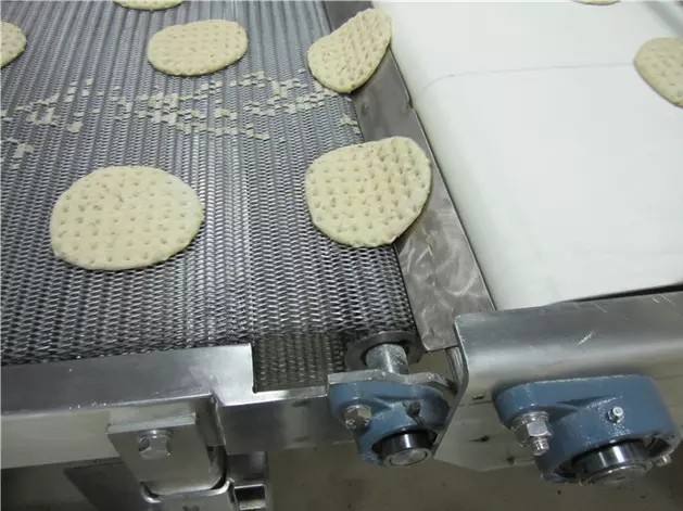 0.5mm4mm Evenwichtige Spiraalvormige SS de Tunneloven van Draadmesh belt conveyor for bakery 8