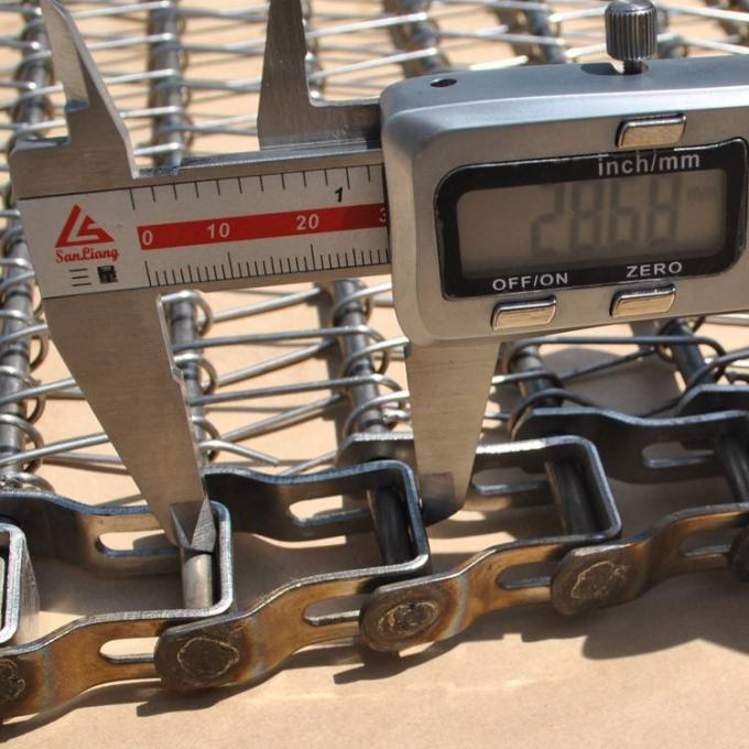 Aangepaste van de het Fruitchocolade van de Corrosieweerstand Gedreven de Transportbandketting 3