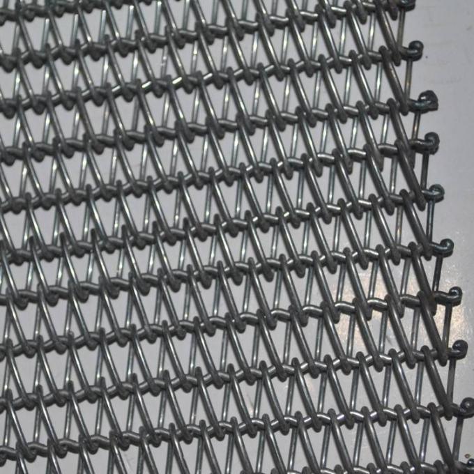 SUS316L Vervaardiging Mesh Wire van de roestvrij staal de Overdraagbare Transportband 9