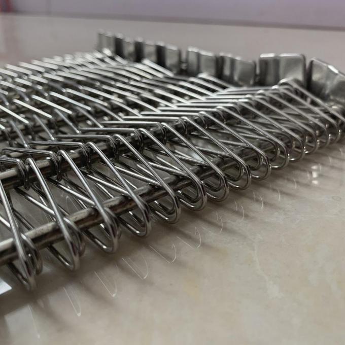 Ononderbroken Koekjesdraad Mesh Belt Conveyor Furnace 3